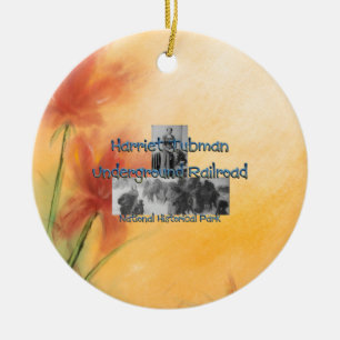 Ornamento De Cerâmica Caminho de ferro Subterrâneo da ABH Tubman