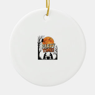 Ornamento De Cerâmica Camisa de Caldeirão de Bruxa da Era do Halloween V
