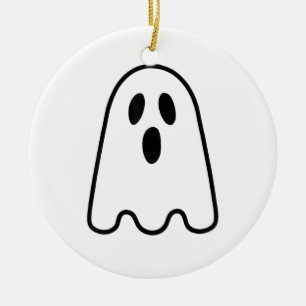 Ornamento De Cerâmica Camisa de Fantasma Adulto Crianças Homens Mulheres