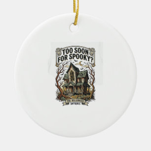 Ornamento De Cerâmica Camisa de Halloween Antiga Roupa de Casa Assombrad