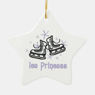 Ornamento De Cerâmica Camisas e presentes da princesa T do gelo do Lilac