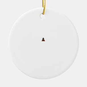 Ornamento De Cerâmica Camiseta Hallobubu Halloween Cute & Spooky Witch C