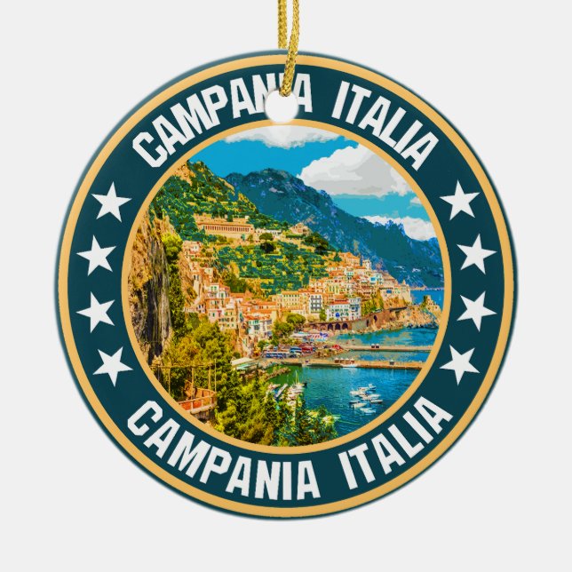 Ornamento De Cerâmica Campânia (Frente)
