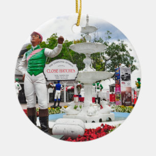 Ornamento De Cerâmica "Campeão dos portais próximos"