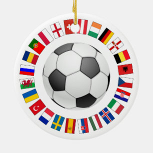 Ornamento De Cerâmica Campeonato Europeu de Futebol de 2016