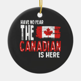 Ornamento De Cerâmica Canadá