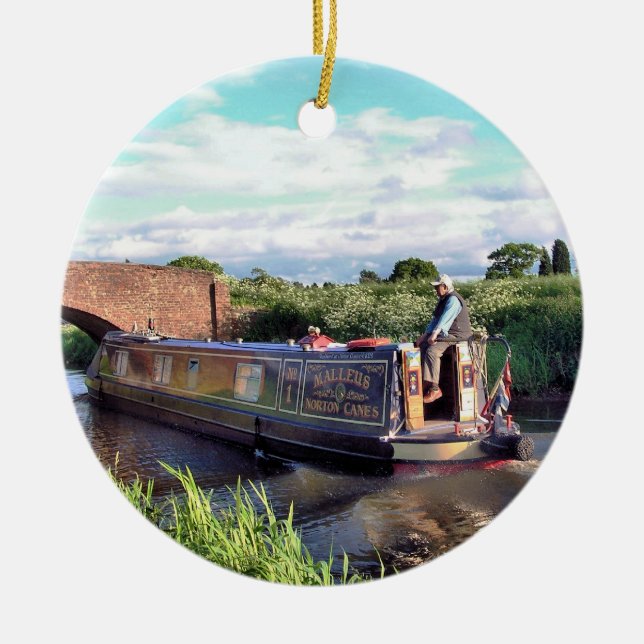 ORNAMENTO DE CERÂMICA CANAIS (Frente)