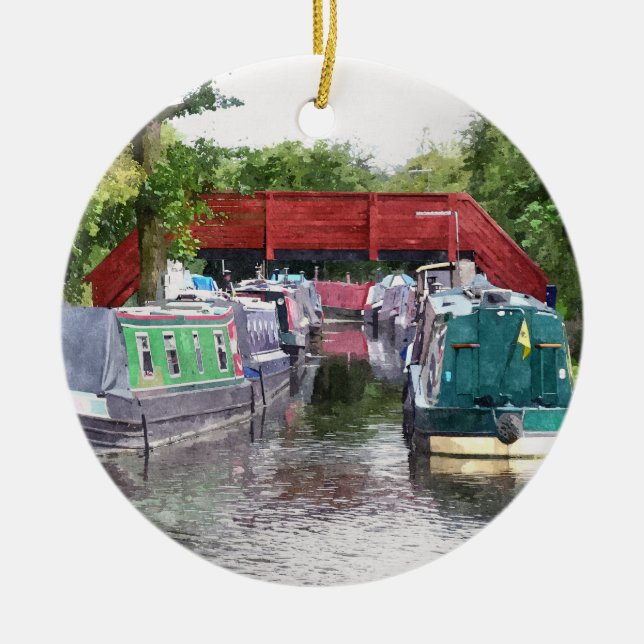 ORNAMENTO DE CERÂMICA CANAIS (Frente)