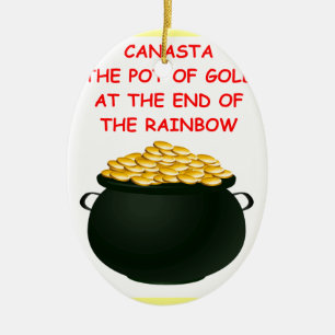 ORNAMENTO DE CERÂMICA CANASTA