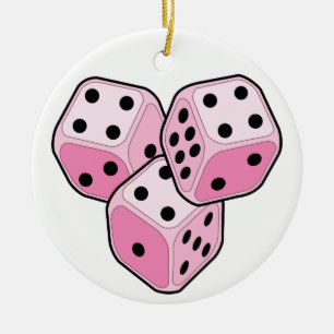 Ornamento De Cerâmica Cancer da mama Bunco