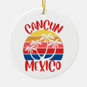 Ornamento De Cerâmica Cancun, México