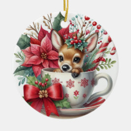 Ornamento De Cerâmica Caneca 7 de Natal
