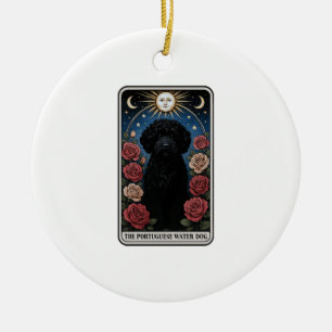 Ornamento De Cerâmica Cão de Água Português