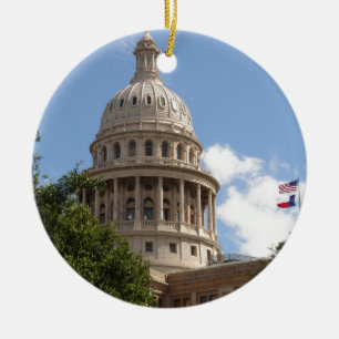 Ornamento De Cerâmica Capitólio 2 do estado de Texas