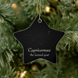 Ornamento De Cerâmica Capricornus Constellation