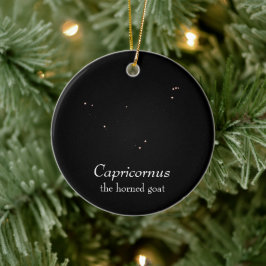 Ornamento De Cerâmica Capricornus Constellation