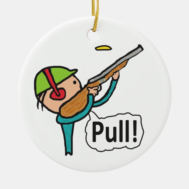 Ornamento De Cerâmica Captura de Armário de Pombo Clay (Frente)