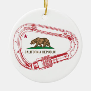 Ornamento De Cerâmica Carnaval de Subidas da Califórnia