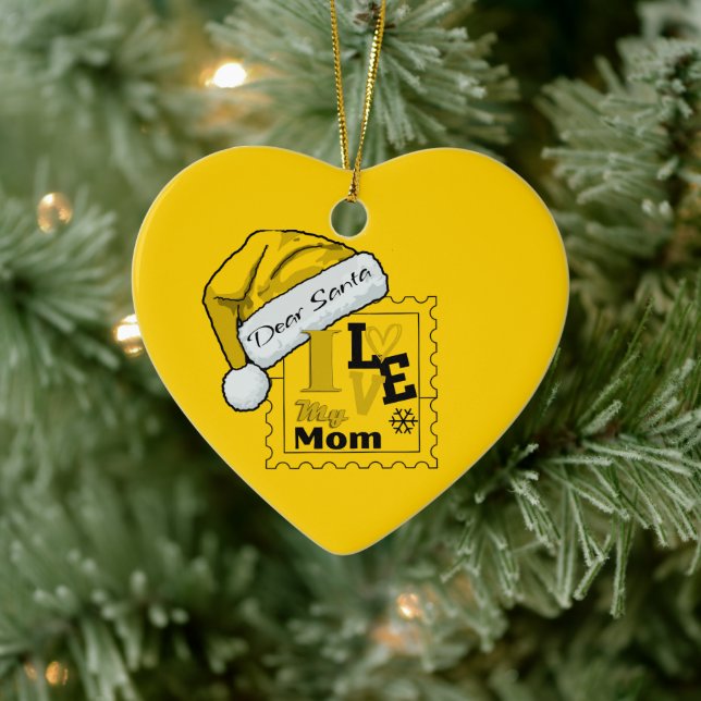 Ornamento De Cerâmica Caros Papais noeis Felizes Natal Personalizado (Árvore)