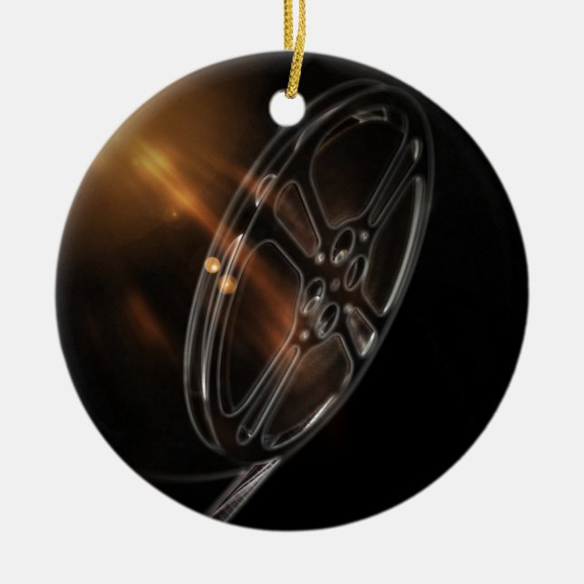 Ornamento De Cerâmica Carretel video legal do filme da produção do filme (Frente)