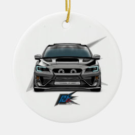 Ornamento De Cerâmica carro de rali jdm