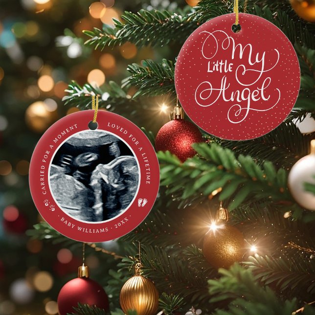 Ornamento De Cerâmica Carruagens Secundárias/Bebê Perda Memorial (Criador carregado)