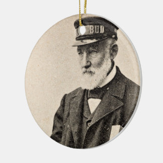 Ornamento De Cerâmica Carteiro romântico da Vintage