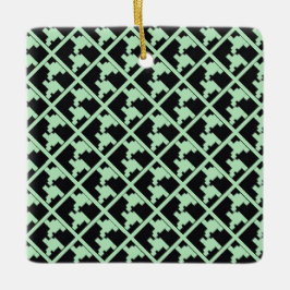 Ornamento De Cerâmica Casa 8 do inverno | NATAL DE MERCADORIAS | m3galer