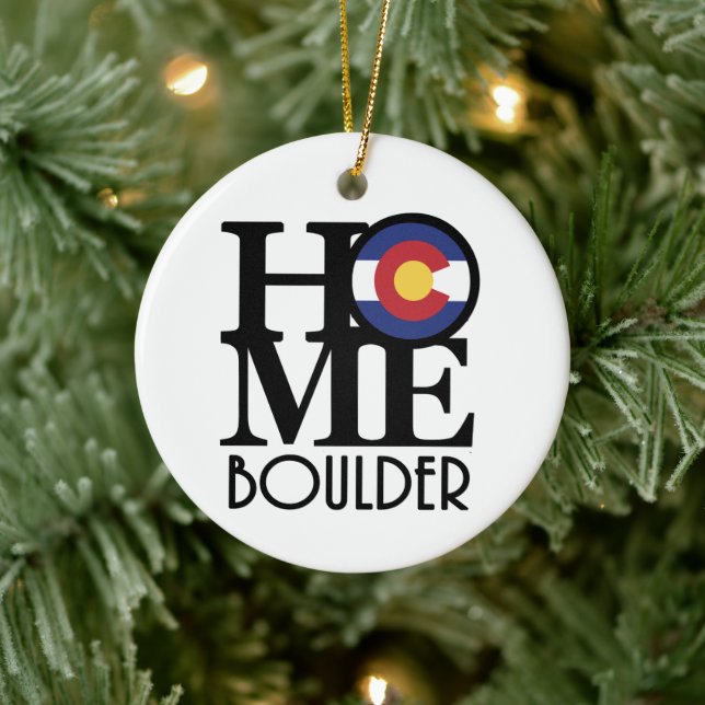 Ornamento De Cerâmica CASA Boulder Colorado (Árvore)