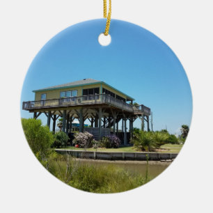 Ornamento De Cerâmica casa de praia