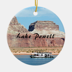 Ornamento De Cerâmica Casa flutuante, lago Powell, arizona, EUA 6