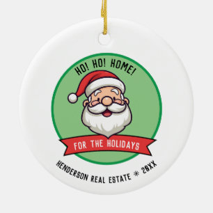 Ornamento De Cerâmica Casa para o Natal das Férias