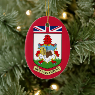 Ornamento De Cerâmica Casaco de Armas das Bermudas