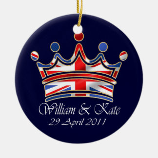 Ornamento De Cerâmica Casamento de William & de Kate