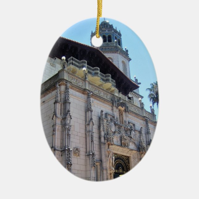 Ornamento De Cerâmica Castelo de Hearst, San Simeon, Califórnia (Frente)