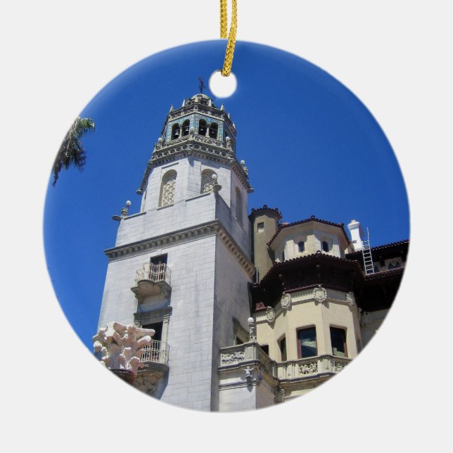 Ornamento De Cerâmica Castelo de Hearst, San Simeon, Califórnia (Frente)