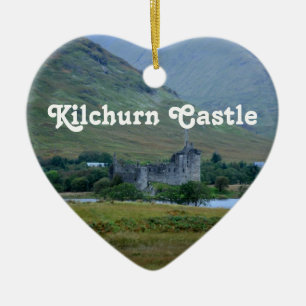 Ornamento De Cerâmica Castelo de Kilchurn