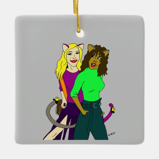 Ornamento De Cerâmica catalães (Frente)