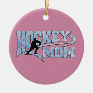 Ornamento De Cerâmica Cauda Atlética Mãe de Hockey
