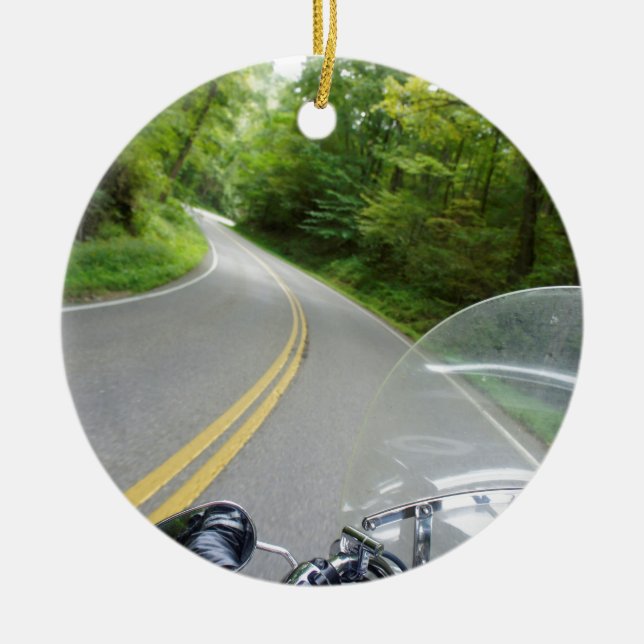 Ornamento De Cerâmica Cauda do dragão (Frente)