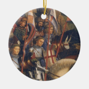 Ornamento De Cerâmica Cavaleiros do cristo (Altarpiece) de Ghent, Jan