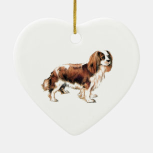 Ornamento De Cerâmica Cavalier King Charles Spaniel