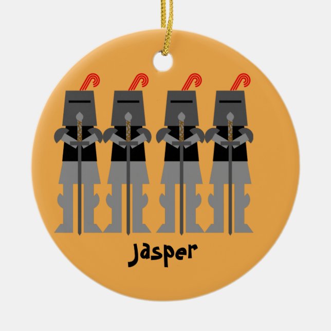 Ornamento De Cerâmica Cavalos (Frente)