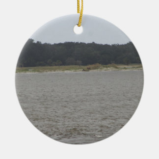 Ornamento De Cerâmica Cavalos Selvagens