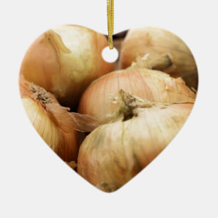 Ornamento De Cerâmica Cebolas