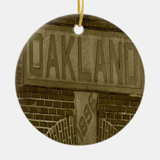 Ornamento De Cerâmica Cemitério Oakland, Cemitério Oakland Atlanta, Oakl