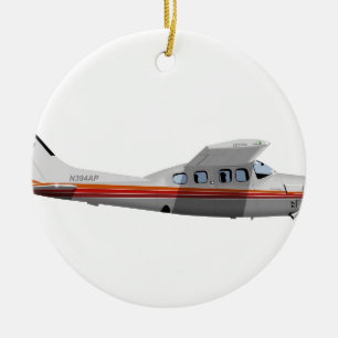 Ornamento De Cerâmica Centurion 394394 de Cessna 210P