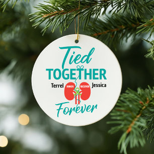 Ornamento De Cerâmica Cera de T-shirt personalizada de dadores vivos de