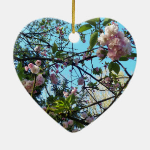 Ornamento De Cerâmica Cereja Flor, Flor, Natureza, Flor Rosa