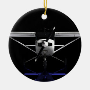 Ornamento De Cerâmica Cessna 152 Showroom.